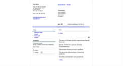 Desktop Screenshot of maciejspiewak.com